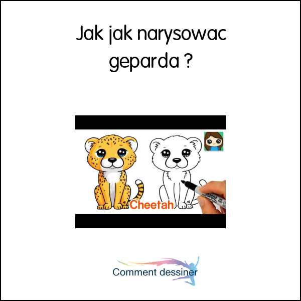 Jak jak narysować geparda